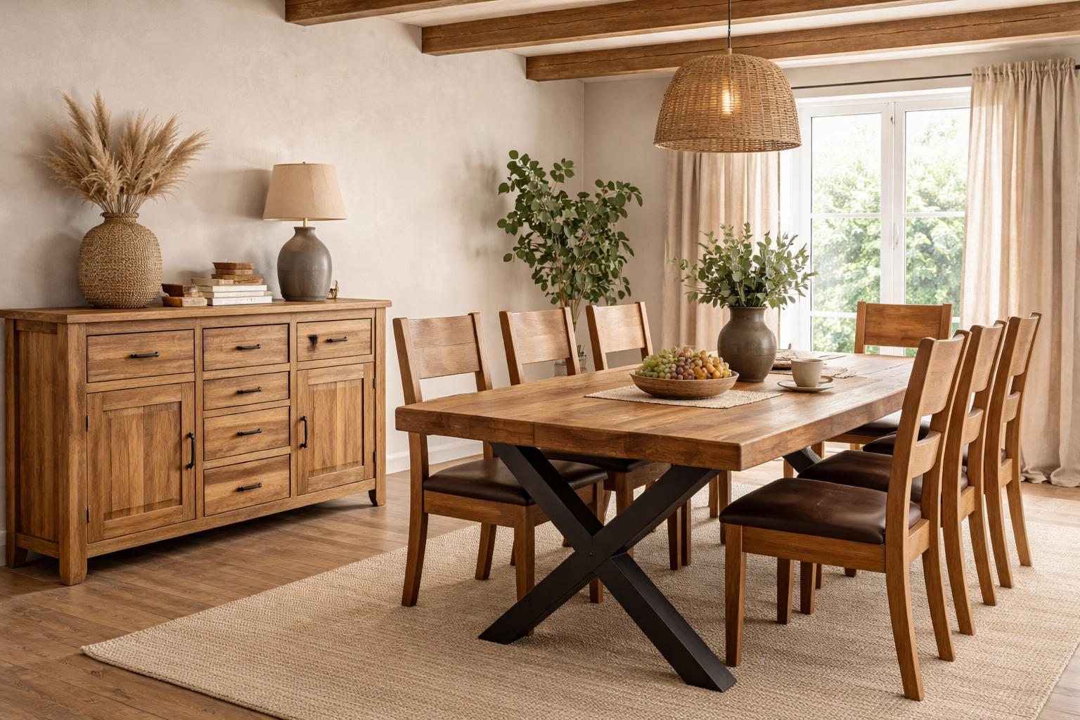 Stilvolle Kommoden und Esstische aus Massivholz: Inspiration für Ihr Zuhause