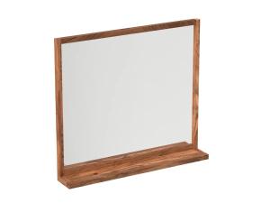 Massiver Spiegel Sydney aus Akazienholz, lackiert, braun – 93×15×75 cm
