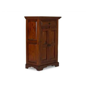 Massive Kommode Catana aus Kiefer, lackiert, braun – 75×44×115 cm