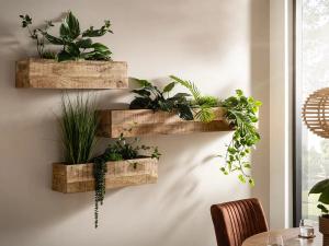 Set mit 2 Wandblumentöpfen
