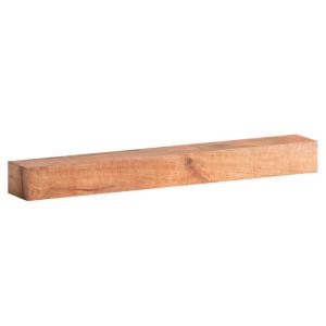 Massives Wandregal Country aus Mangoholz, lackiert, braun – 100 cm