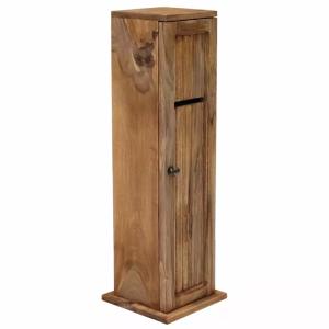 Toilettenpapierregal 20x80x20 aus Palisanderholz