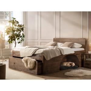 Bett Companion 140x200 Akazie