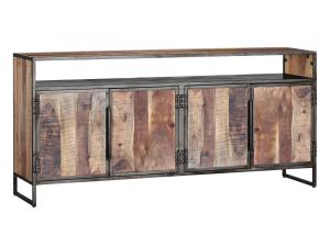 Besteckkasten York Akazienholz und Metall