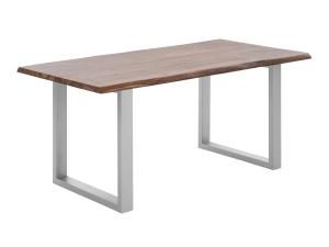 Massiver Esstisch Bullwer aus Palisander, lackiert, braun – 230×100 cm