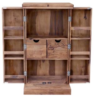 Hausbar im Wohnzimmer 55x110x40 aus Palisanderholz