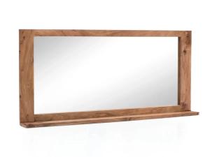 Zrcadlo Osvaro 140x65 akácie