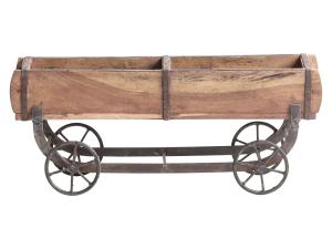 Zweisitziger Wagen mit Rollen