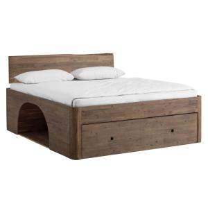 Bett Companion 180x200 Akazie