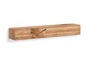Stolek pod TV z masivu 220 cm Lucerne divoký