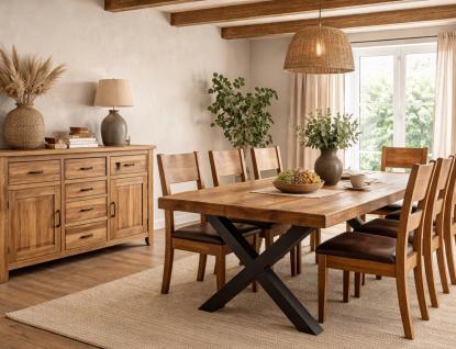 Stilvolle Kommoden und Esstische aus Massivholz: Inspiration für Ihr Zuhause