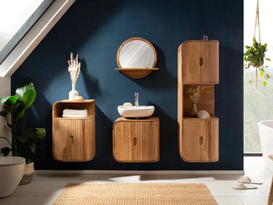Koupelnový set Tanora akácie oakfinish