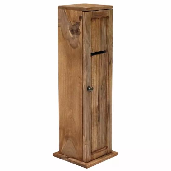 Skříňka na toaletní papír 20x80x20 z dřeva palisandr