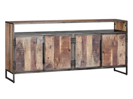 Příborník York dřevo akácie a kov