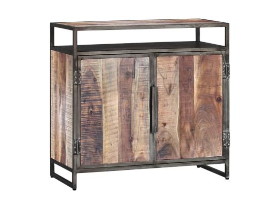 Malá komoda York dřevo akácie a kov