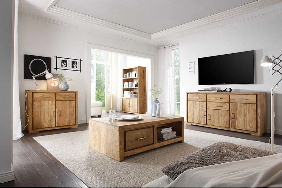 Nachhaltiges Design: Holzmöbel in modernen ökologischen Häusern