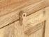 Masivní komoda z mangového dřeva, lakovaná, přírodní barva – 75×46×114 cm