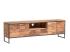 Masivní TV stolek Bristol z recyklovaného dřeva, hnědý – 180×38×52 cm