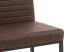Čalouněná židle Wingston z umělé kůže, hnědá – 69×61×94 cm