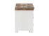 Masivní skříňka pod umyvadlo Perth z recyklovaného dřeva, lakovaná, bílá/barevná