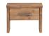 Masivní noční stolek Albury z kartáčované akácie, lakovaný – přírodní barva
