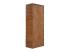 Masivní šatní skříň Abadi z akáciového a mangového dřeva, lakovaná, hnědá – 75×44×190 cm