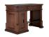 Masivní psací stůl Cambridge z mahagonu, lakovaný, hnědý – 120×60×80 cm