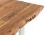 Masivní jídelní stůl Bullwer z akácie, lakovaný, hnědý – 170×90 cm