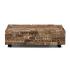 Masivní konferenční stolek Madurai II z recyklovaného dřeva, nezpracovaný, hnědý – 140×90×35 cm
