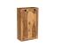 Masivní koupelnová skříňka Leeston z palisandru, hnědá, lakovaná – 42×25×70 cm