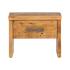 Masivní noční stolek Albury z recyklované borovice, lakovaný, přírodní barva