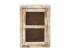 Masivní nástěnná skříňka Bitna z mangového dřeva, lakovaná, přírodní barva – 43×25×60 cm