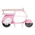 Lakovaný barový pult Scooter Nova Pink z kovu, růžová – 160×50×87 cm