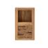 Masivní nástěnná skříňka Matay z akácie, lakovaná, přírodní – 42×25×70 cm