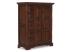 Masivní komoda Highboard Catana z borovice, hnědá, lakovaná – 107×45×130 cm