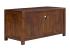 Masivní televizní stolek Palison z palisandru, lakovaný, hnědý – 100×42×50 cm