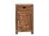 Masivní skříňka do koupelny Lagos z palisandru, lakovaná, hnědá – 46×30×80 cm