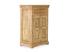 Masivní komoda z mangového dřeva, lakovaná, přírodní barva – 75×46×114 cm