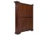 Masivní knihovna Cambridge I z mahagonu, lakovaná, hnědá – 168×34×210 cm