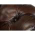 Sedací souprava Chesterfield Big z pravé kůže, hnědé
