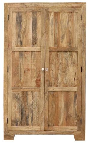 Massivholz-Schrank 120x200x60 aus Mangoholz
