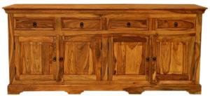 Große Kommode aus massivem Palisanderholz 200x90x45