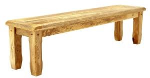 Massive Holzbank aus Mango 175x40