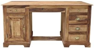 Schreibtisch massiv aus Palisanderholz 160x80x76