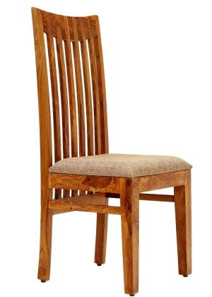 Holzstuhl mit Polster aus Palisander