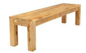 Holzbank für die Küche 175x40