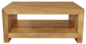 Konferenztisch aus massivem Mangoholz 90x40x60