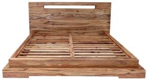 Bett 180x200 aus massivem Palisanderholz