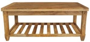 Großer Mangoholztisch für Konferenzen 110x45x60