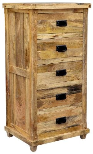 Kommode aus Mangoholz 60x120x45